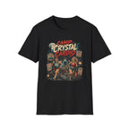 Camp Crystal Cardio T-Shirt - Retro Horror Fitness Tee