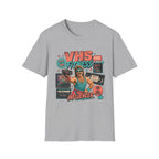 VHS Fitness Retro T-Shirt - "Influencer" 80s Workout Vintage Tee