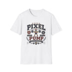 Pixel Pump T-Shirt - Retro 8-Bit Weightlifting Graphic Tee