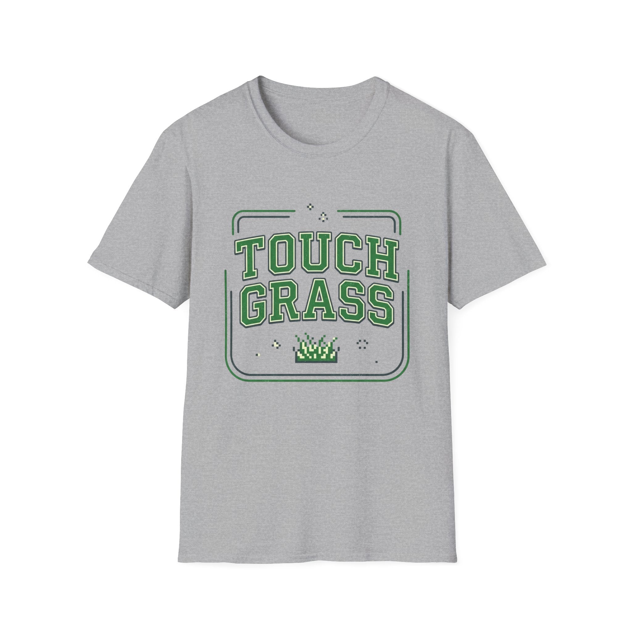 Touch Grass T-Shirt - Funny Outdoor Vibes Tee