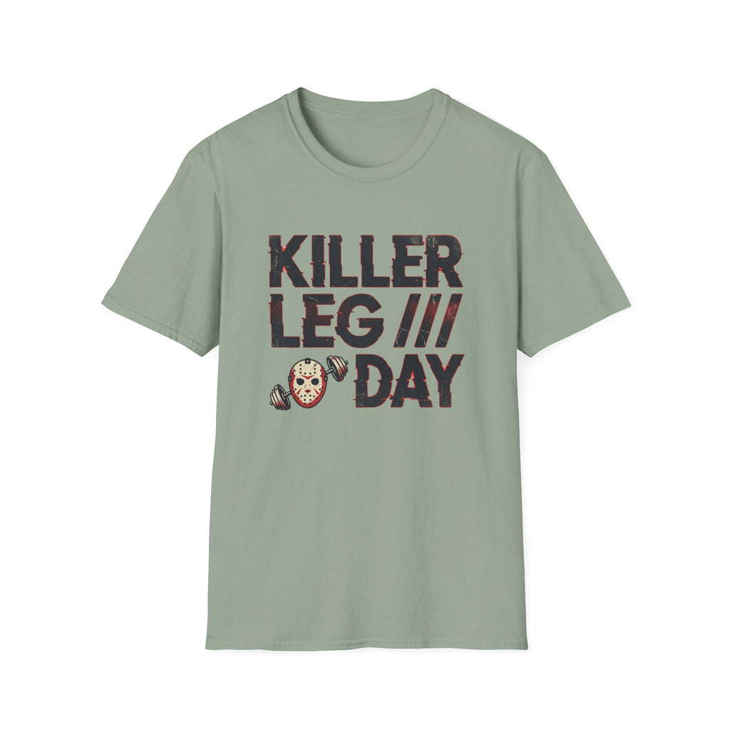 Killer Leg Day T-Shirt - Funny Gym Workout Fitness Tee