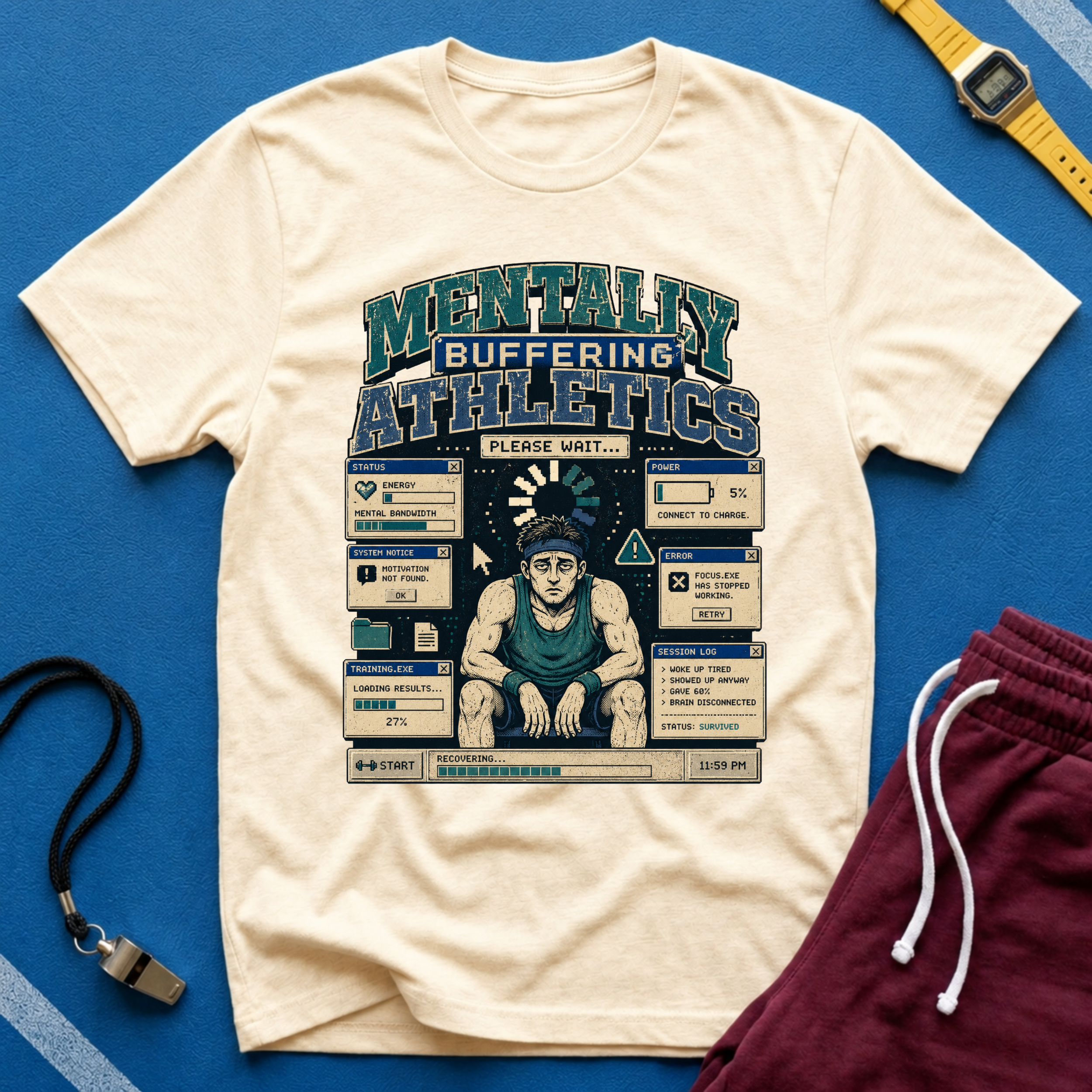 Mentally Buffering Athletics T-Shirt