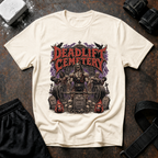 Deadlift Cemetery T-Shirt - Heavy Metal Gym Motivation Tee