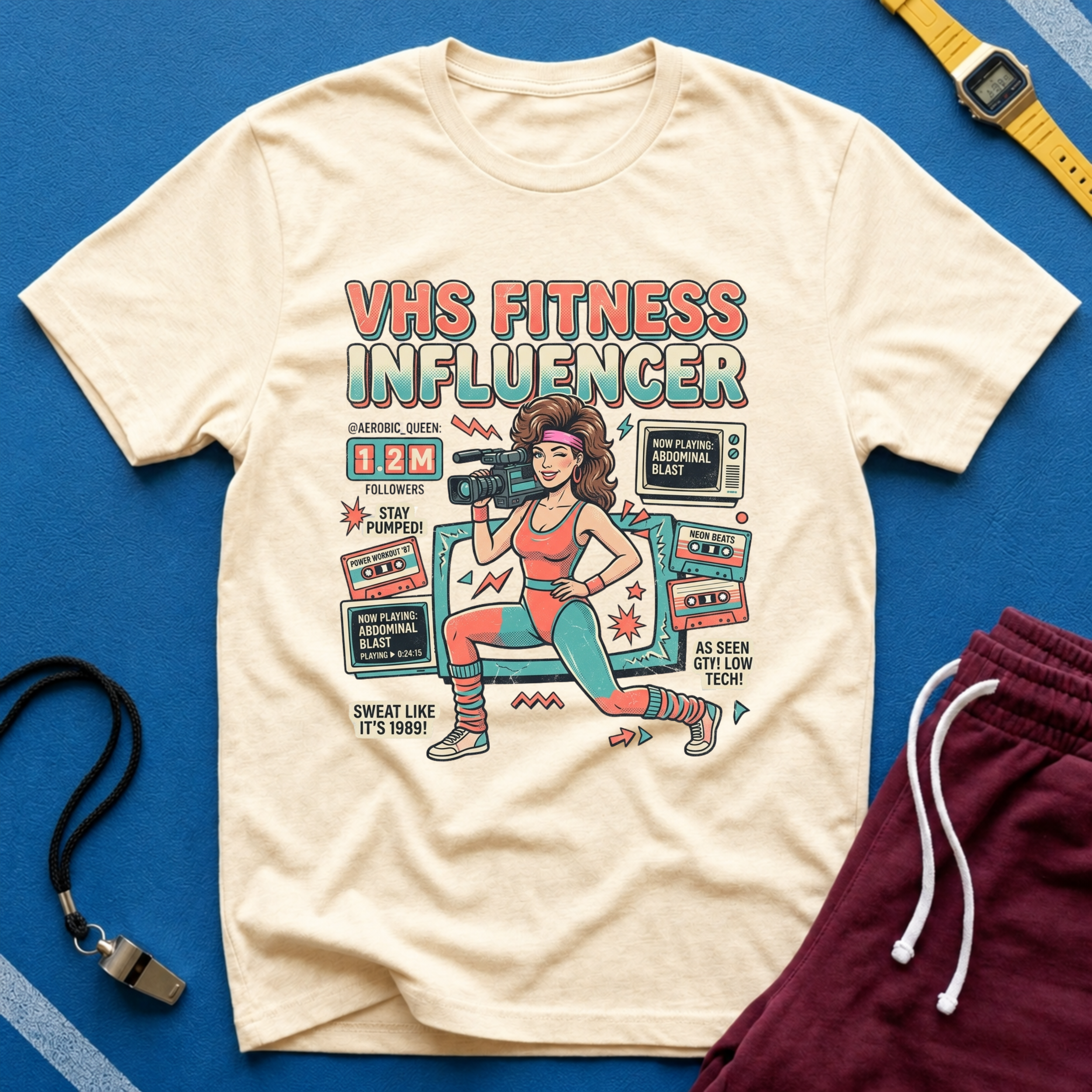 VHS Fitness Influencer T-Shirt