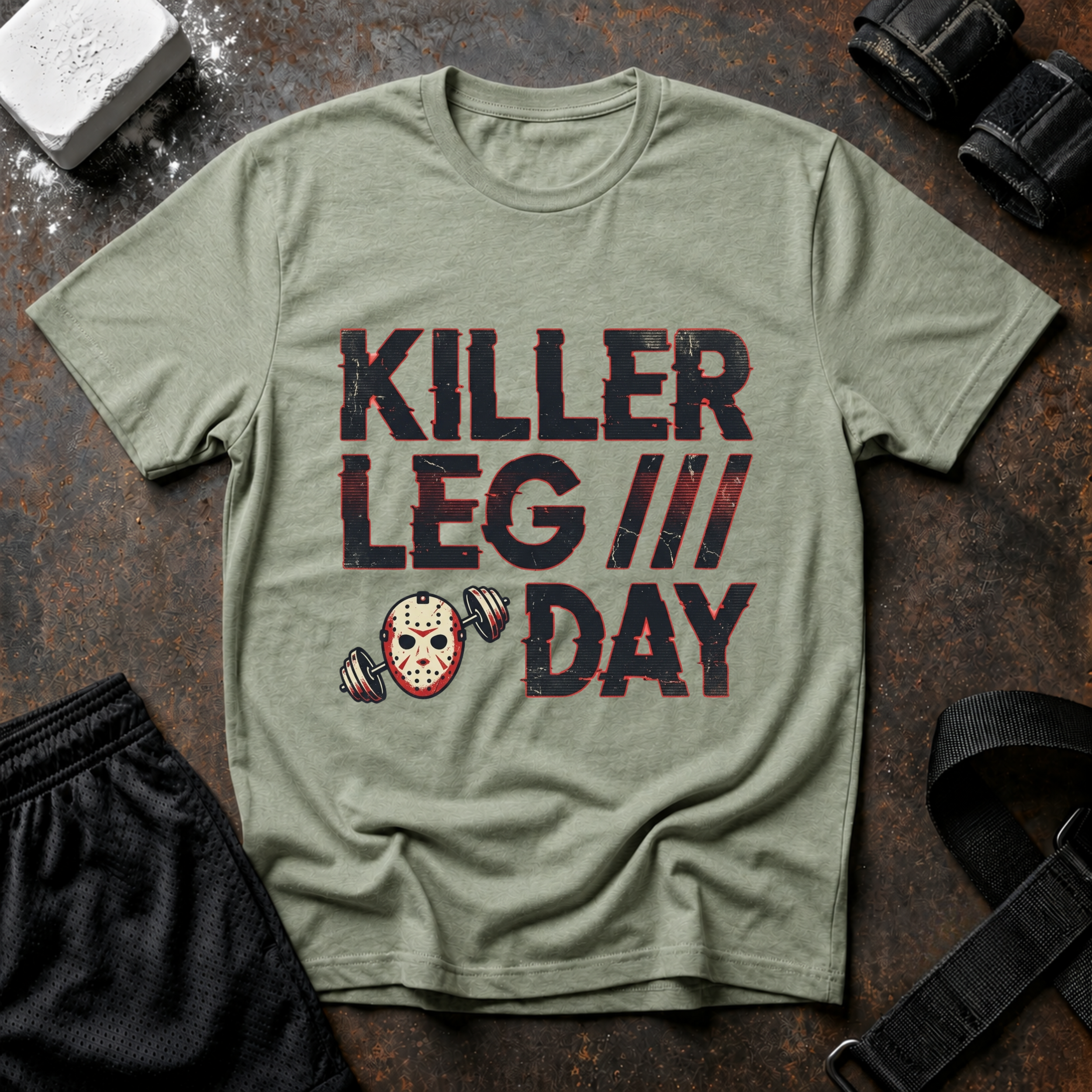 Killer Leg Day T-Shirt - Funny Gym Workout Fitness Tee