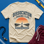 Dissociation Jogging Club T-Shirt - "Miles of Emotional Avoidance"