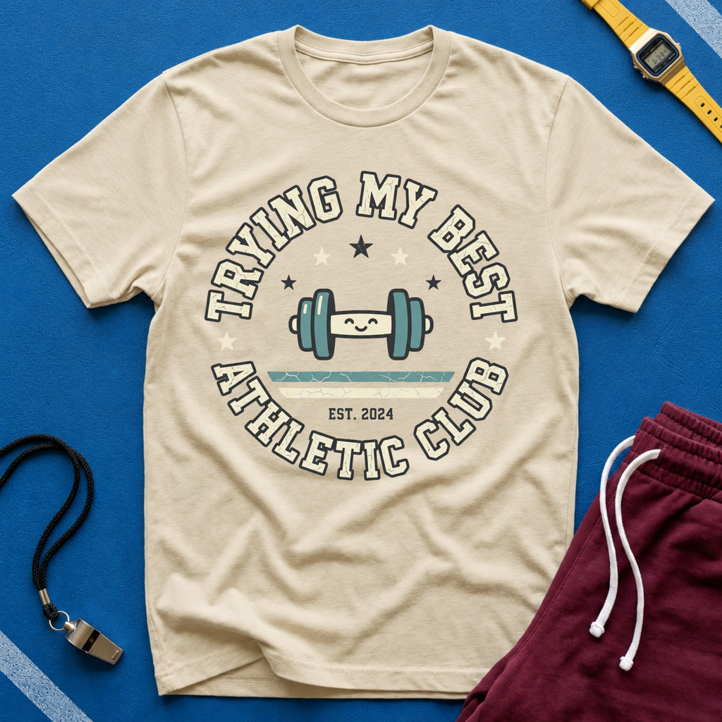 Trying My Best Athletic Club T-Shirt