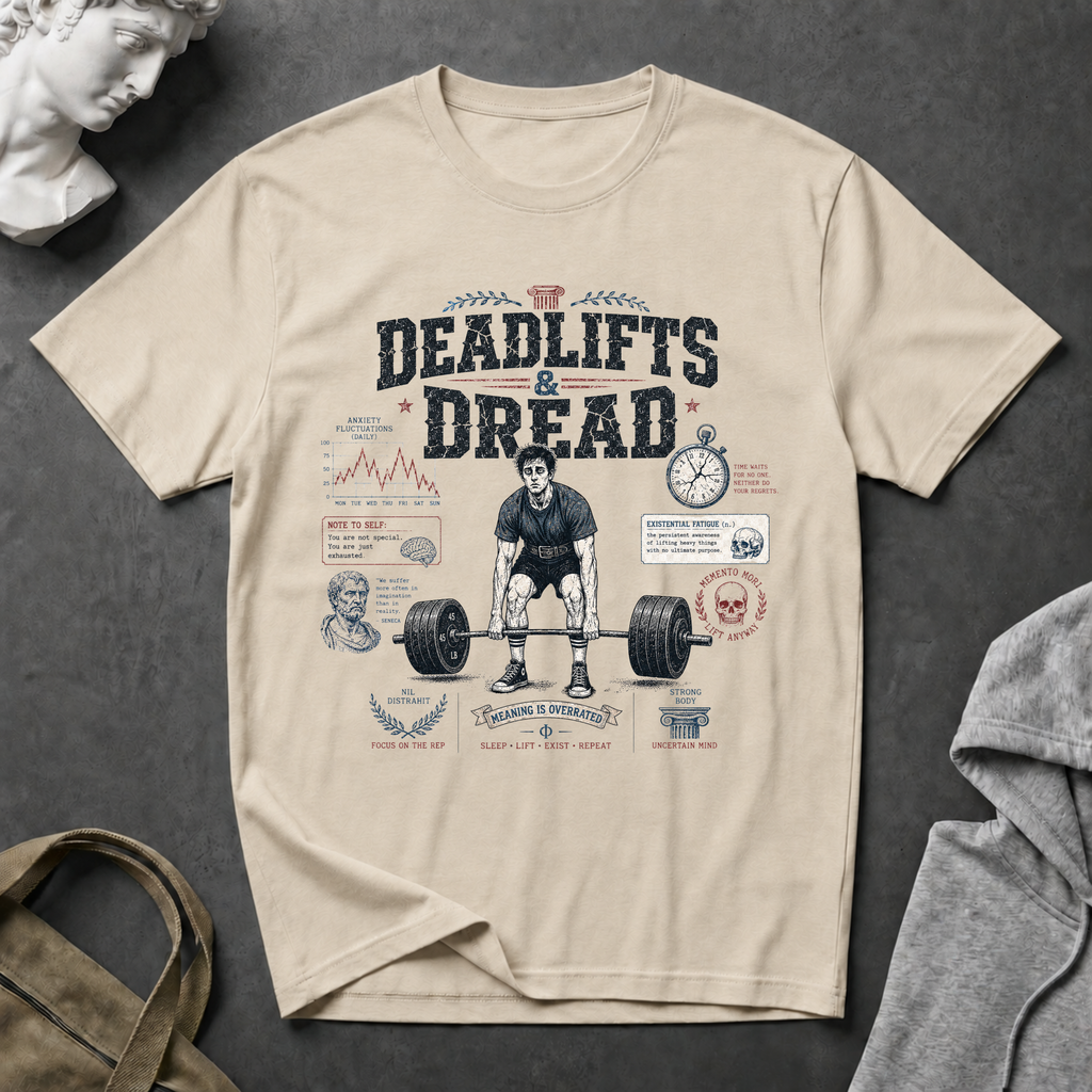 Deadlifts & Dread Weightlifting T-Shirt