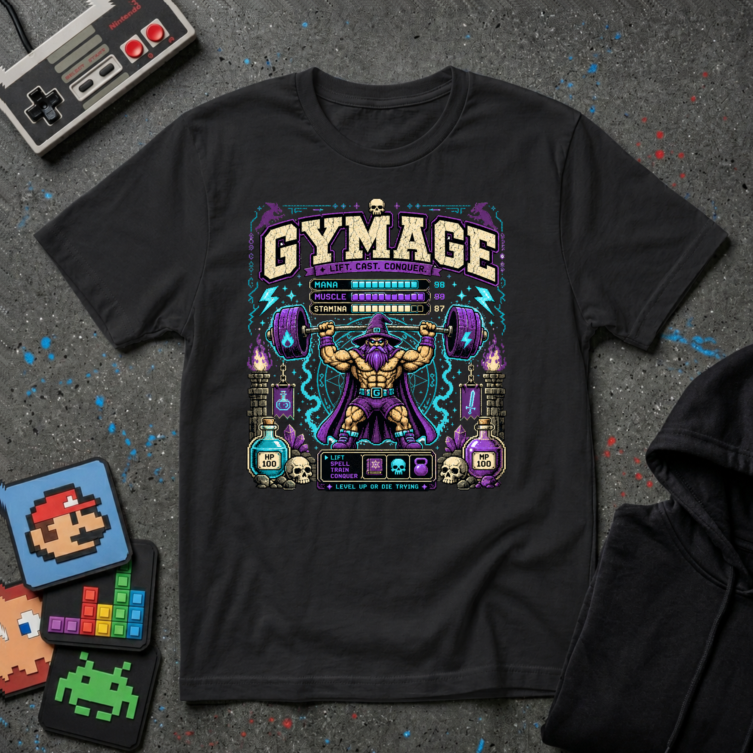 Gymage Fantasy Weightlifting T-Shirt
