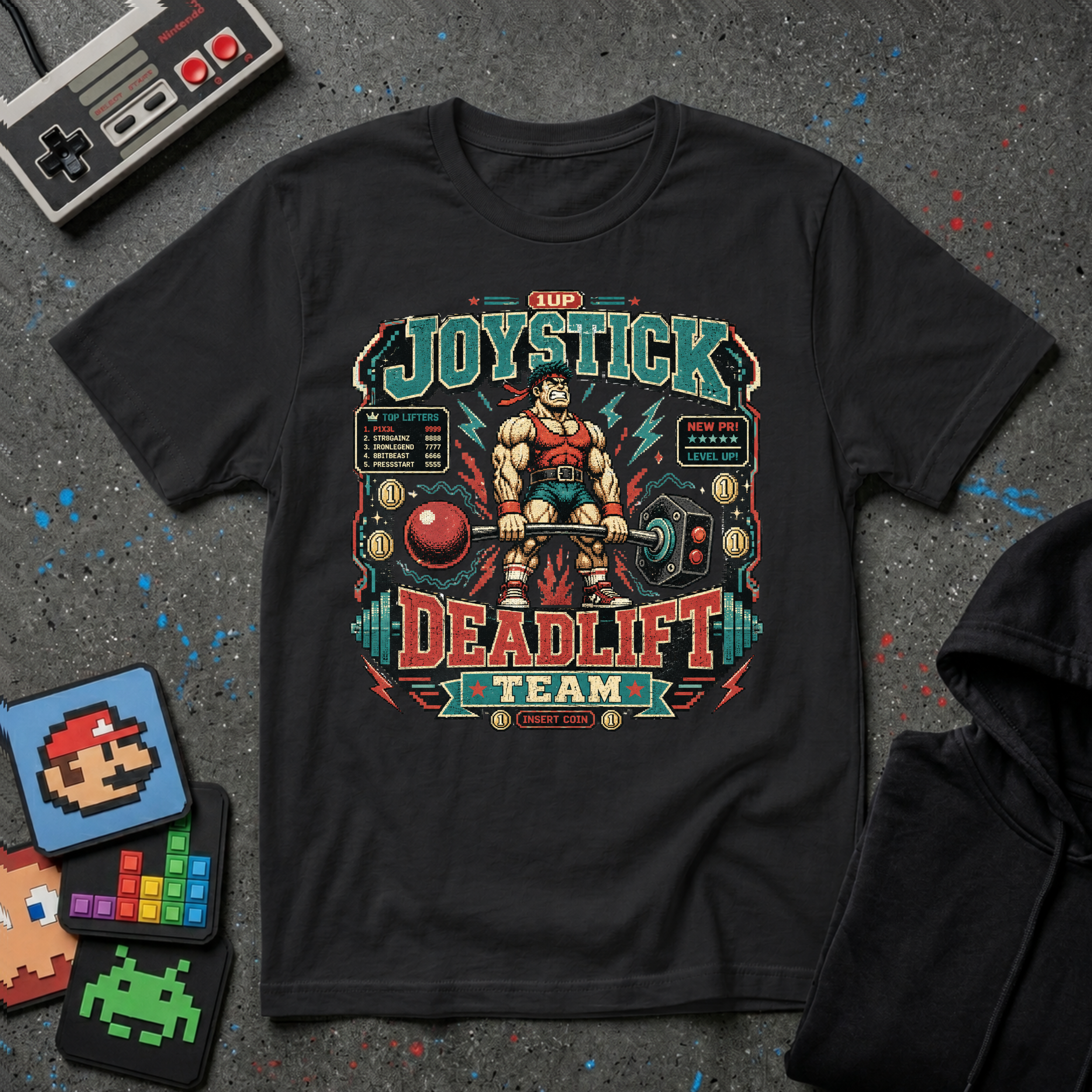 Joystick Deadlift Team T-Shirt