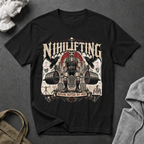 Nihilifting Skull & Barbell T-Shirt