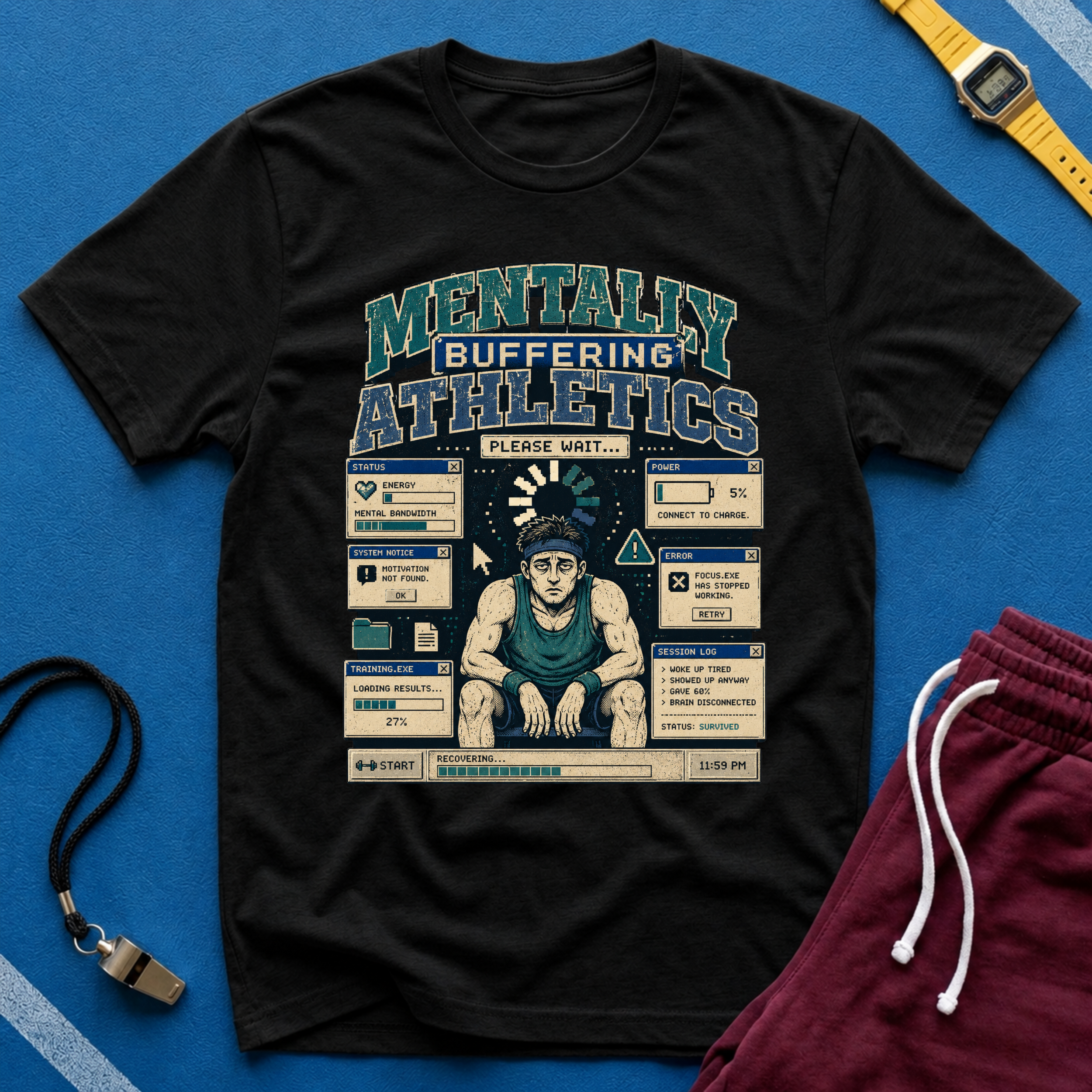 Mentally Buffering Athletics T-Shirt
