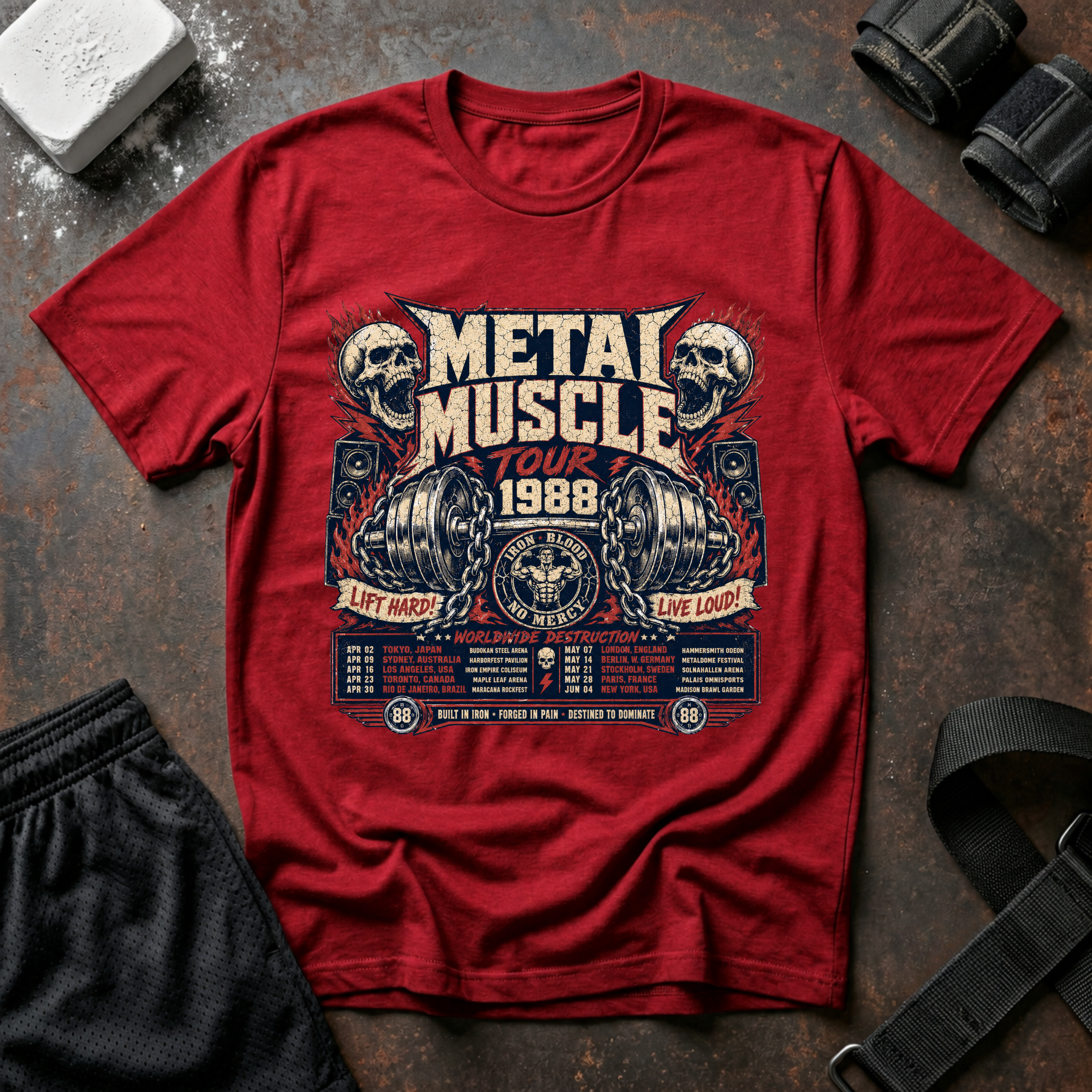 Metal Muscle Tour 1988 T-Shirt