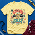 Strong & Silly T-Shirt - Cute Retro Cartoon Tee