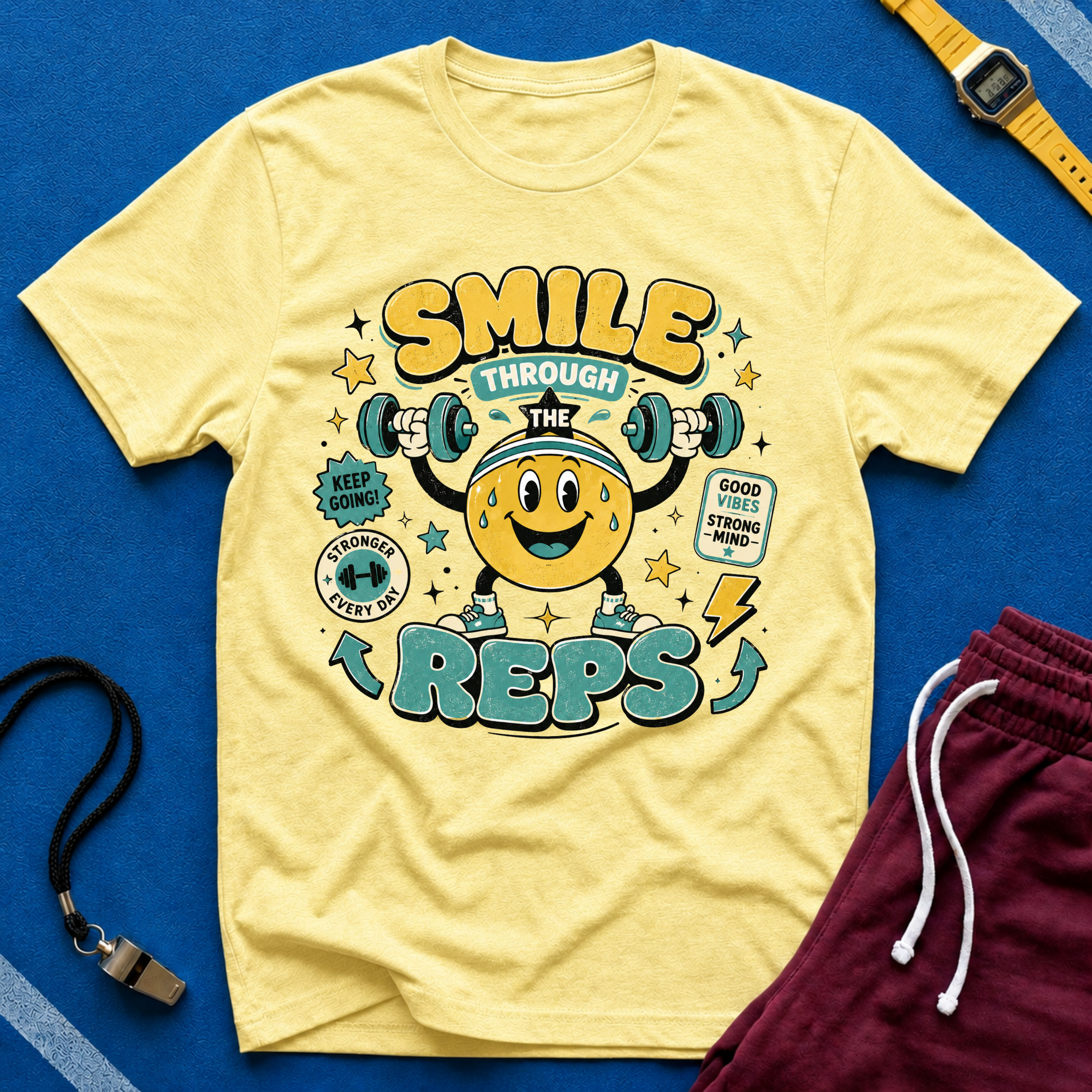 Smile Through the Reps T-Shirt