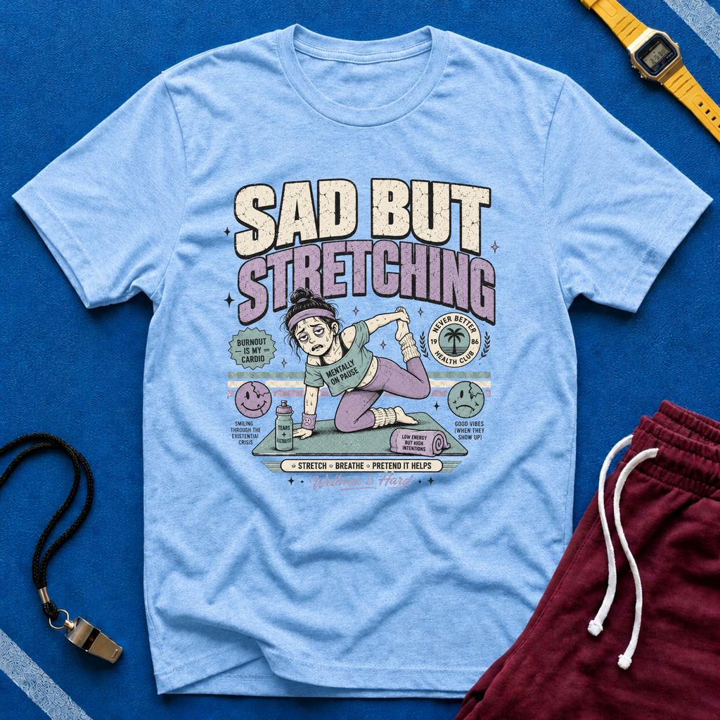 Sad But Stretching T-Shirt
