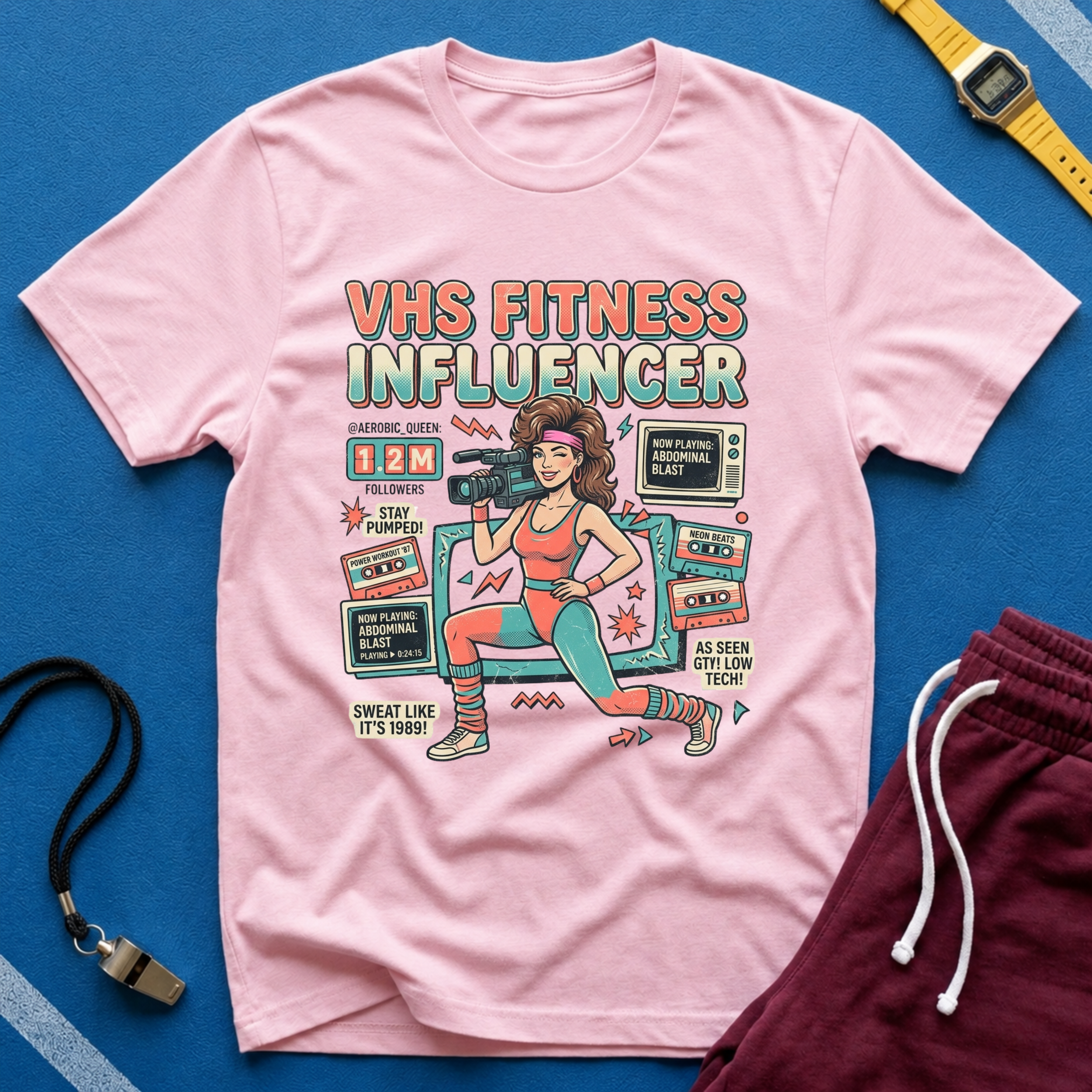 VHS Fitness Influencer T-Shirt