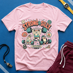 Strong & Silly T-Shirt - Cute Weightlifting Fitness Tee
