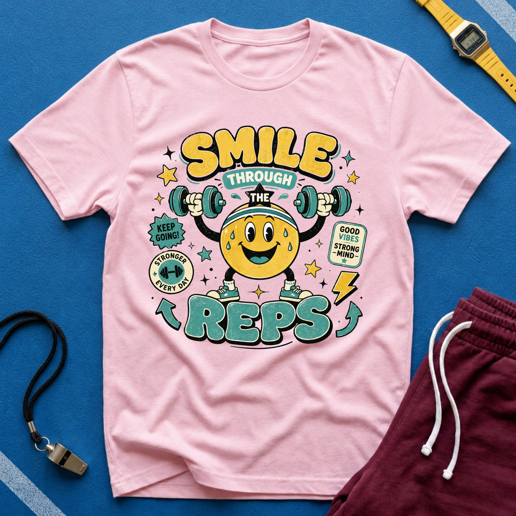 Smile Through the Reps T-Shirt