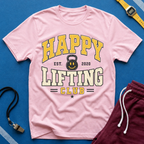 Happy Lifting Club T-Shirt – Kettlebell Gym Workout Tee