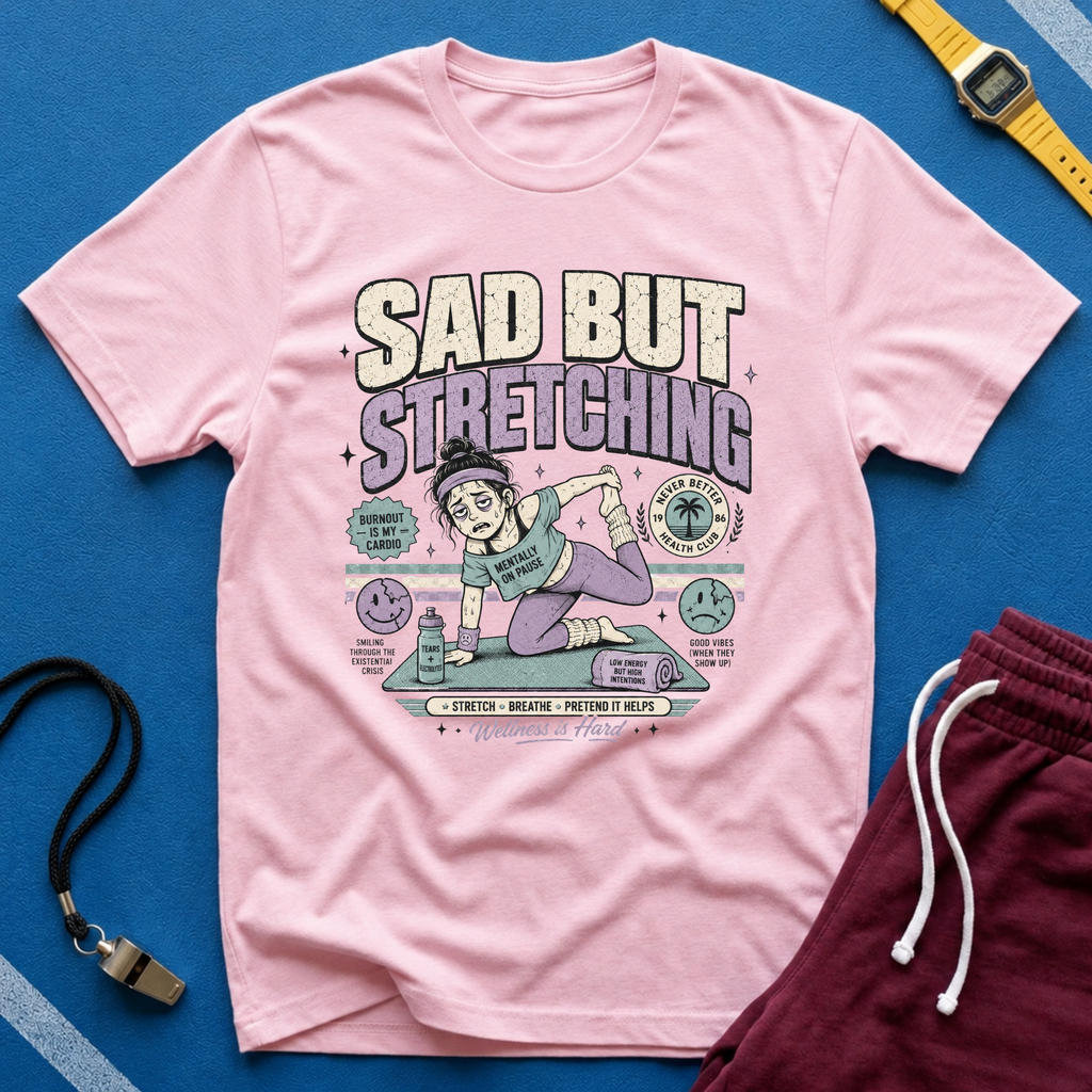 Sad But Stretching T-Shirt