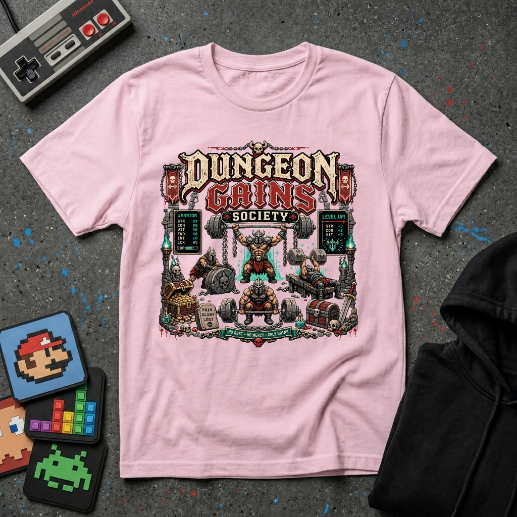 Dungeon Gains Society T-Shirt
