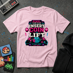 Insert Coin to Lift Retro Gaming Weightlifting T-Shirt