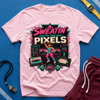 Sweatin' to the Pixels T-Shirt