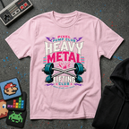 Heavy Metal Lifting Club T-Shirt - Pixel Pump Club Gym Tee