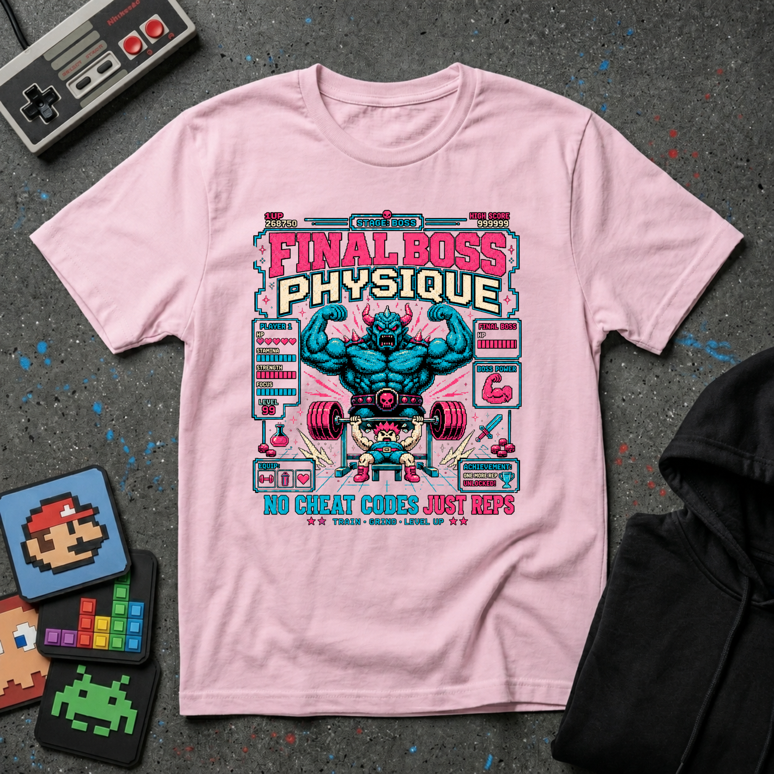 Final Boss Physique T-Shirt
