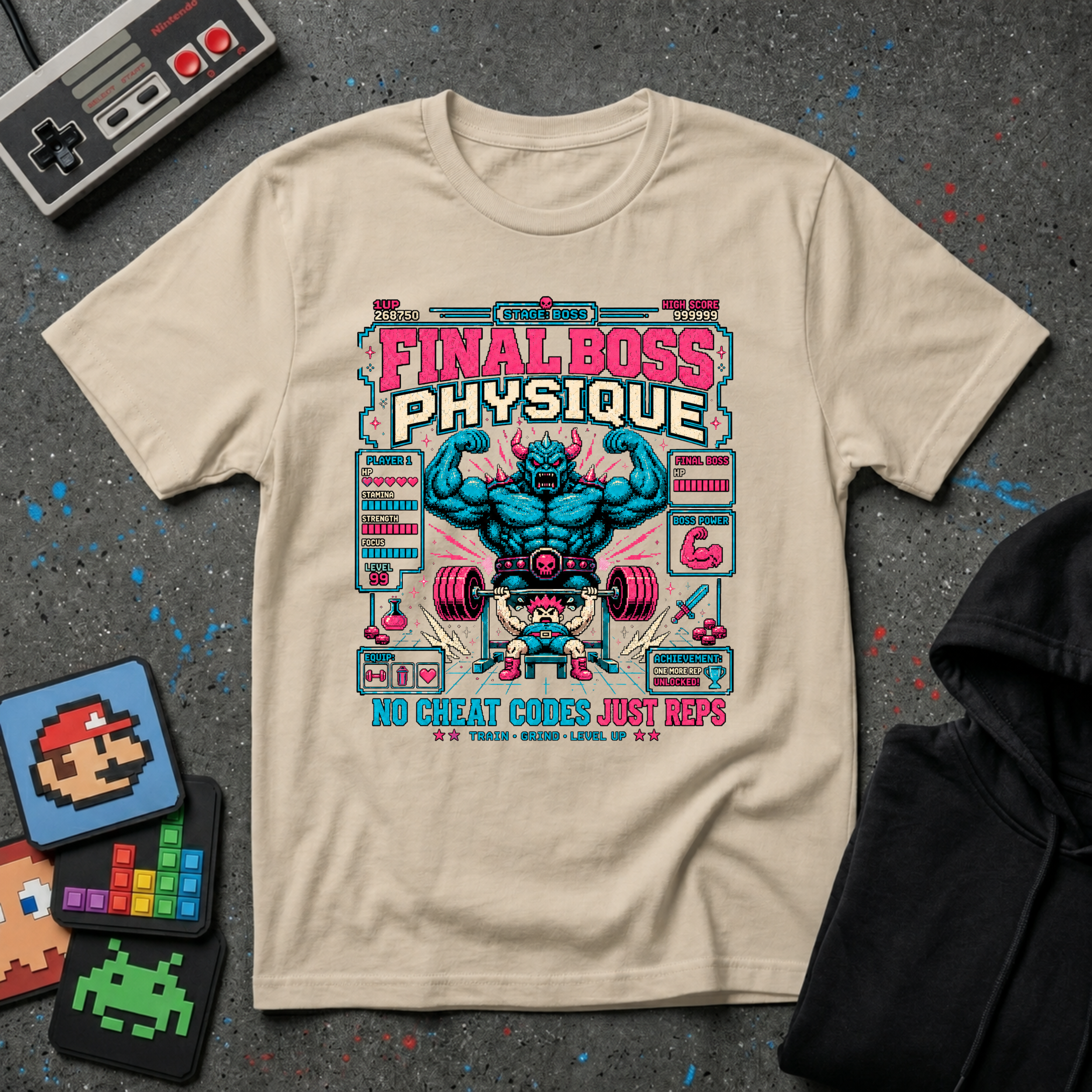 Final Boss Physique T-Shirt