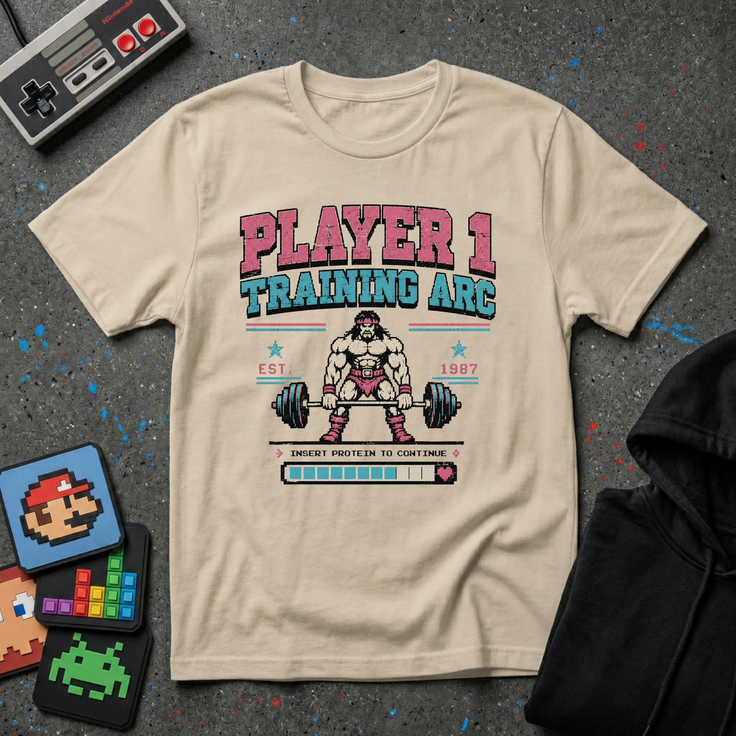 Player 1 Training Arc T-Shirt