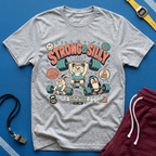 Strong & Silly T-Shirt - Cute Weightlifting Fitness Tee