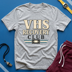 VHS Recovery Club T‑Shirt - Retro VHS Tape Nostalgia Tee