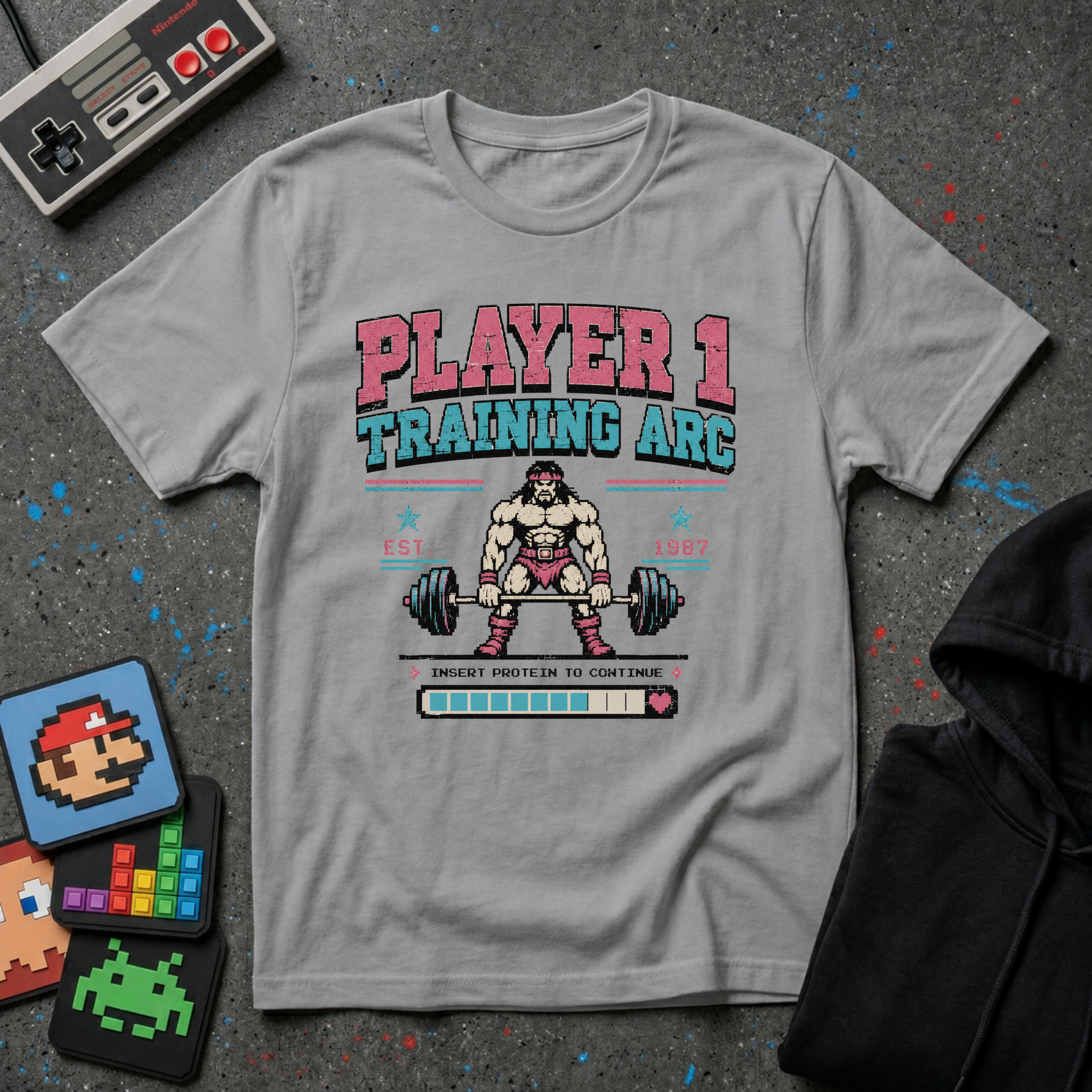 Player 1 Training Arc T-Shirt