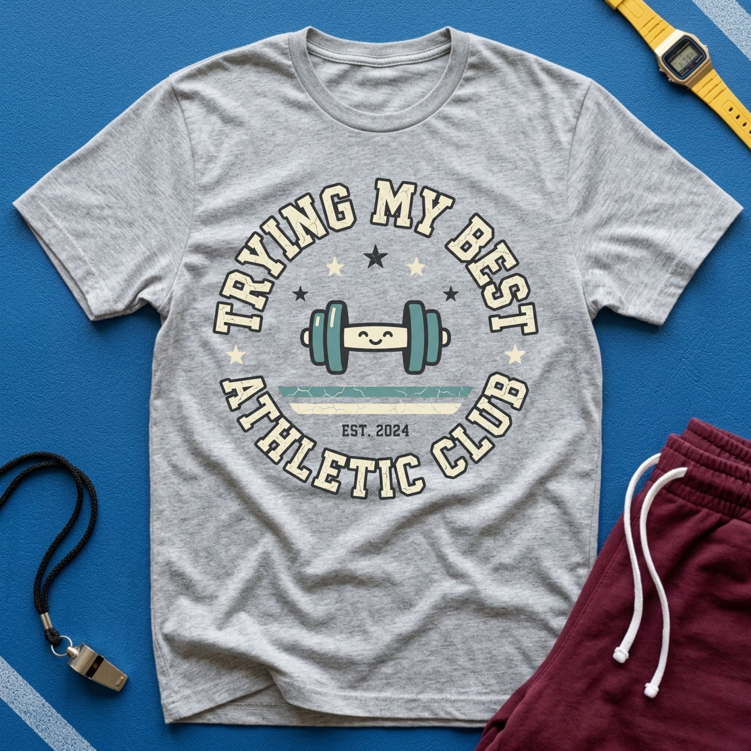 Trying My Best Athletic Club T-Shirt