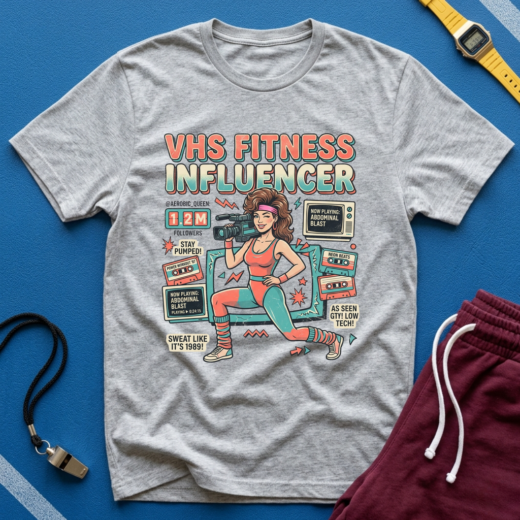 VHS Fitness Influencer T-Shirt