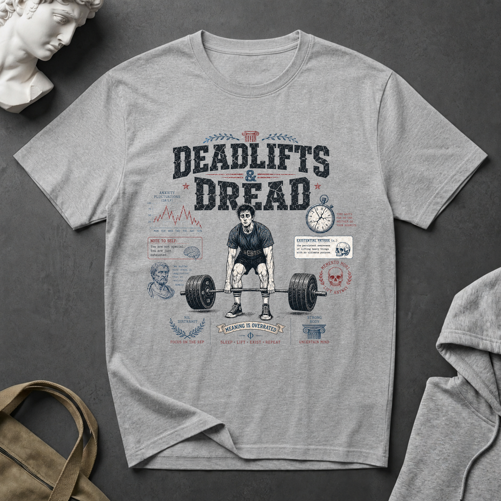 Deadlifts & Dread Weightlifting T-Shirt