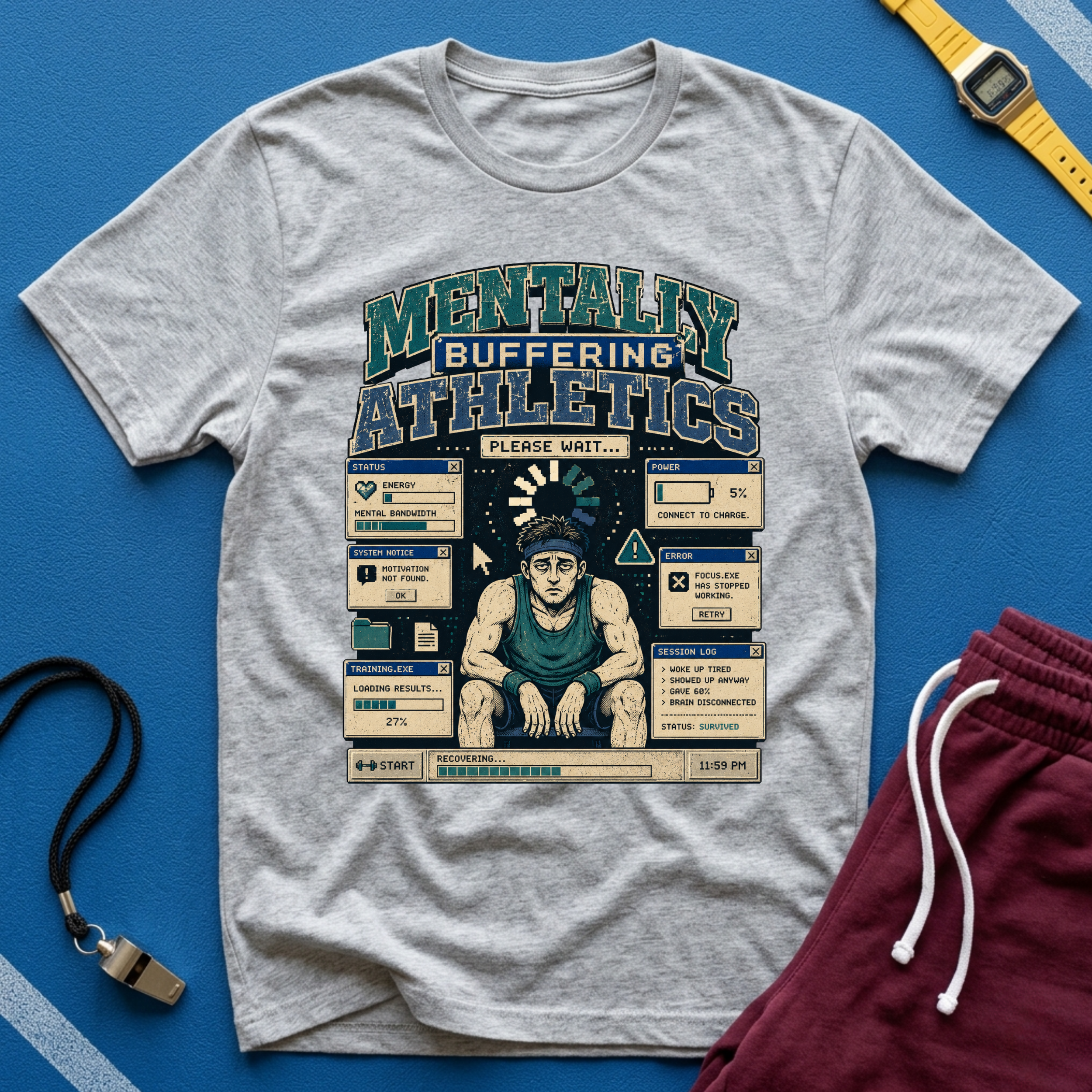 Mentally Buffering Athletics T-Shirt