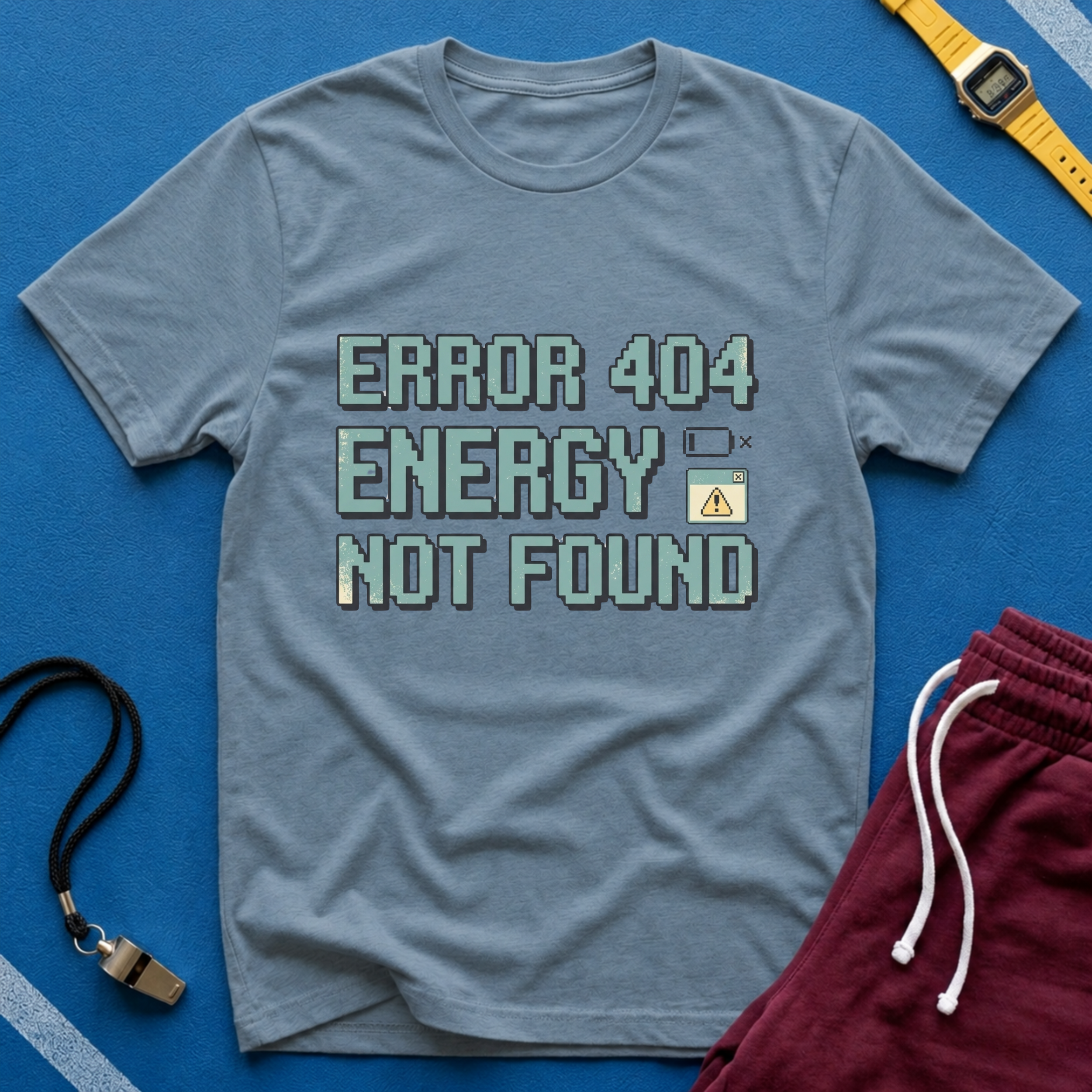 Error 404 Energy Not Found T-Shirt
