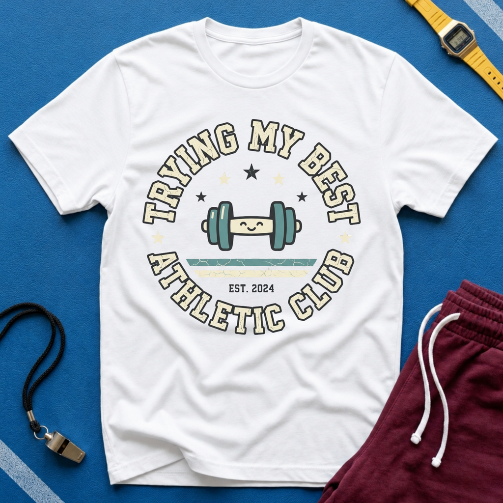Trying My Best Athletic Club T-Shirt