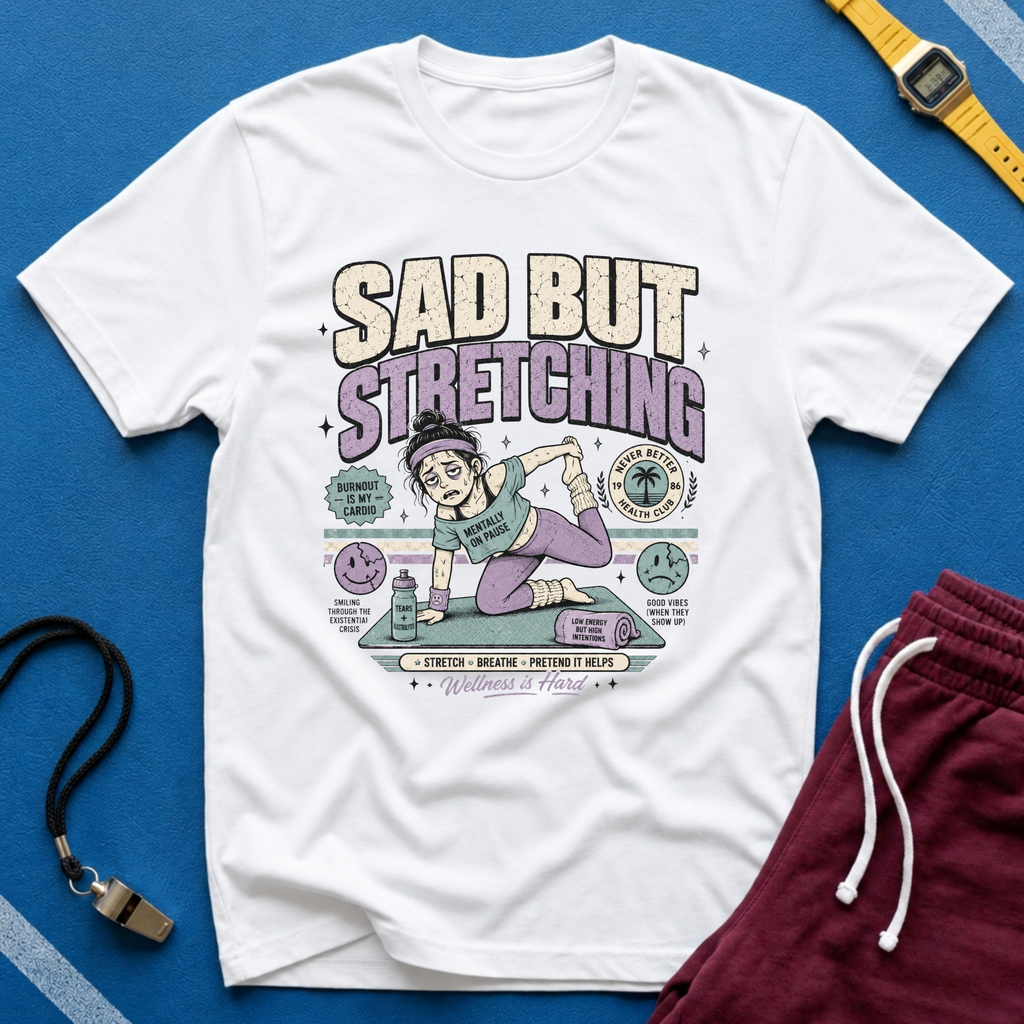 Sad But Stretching T-Shirt