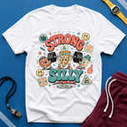 Strong & Silly T-Shirt - Cute Retro Cartoon Tee