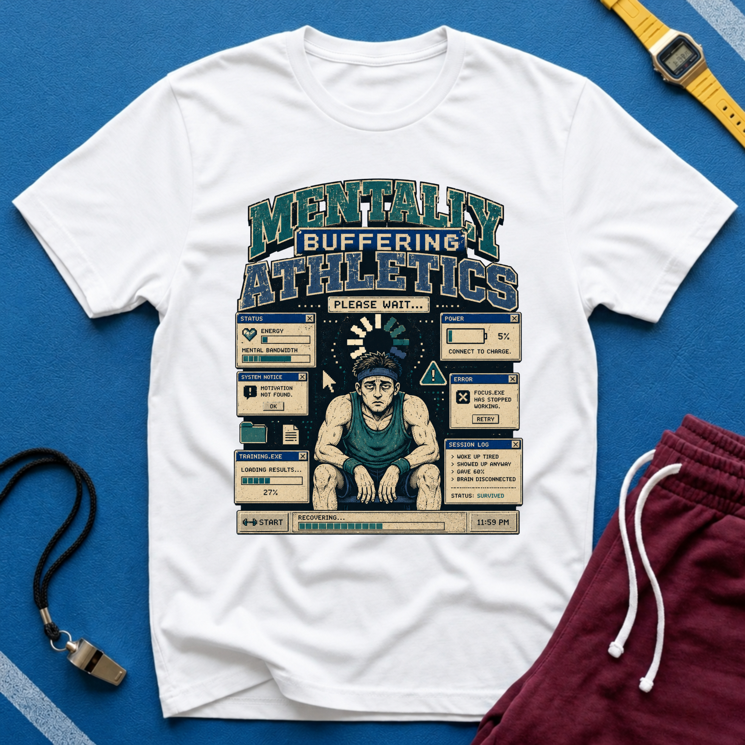Mentally Buffering Athletics T-Shirt
