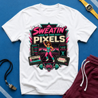 Sweatin' to the Pixels T-Shirt