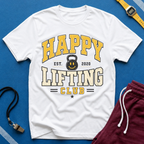 Happy Lifting Club T-Shirt – Kettlebell Gym Workout Tee