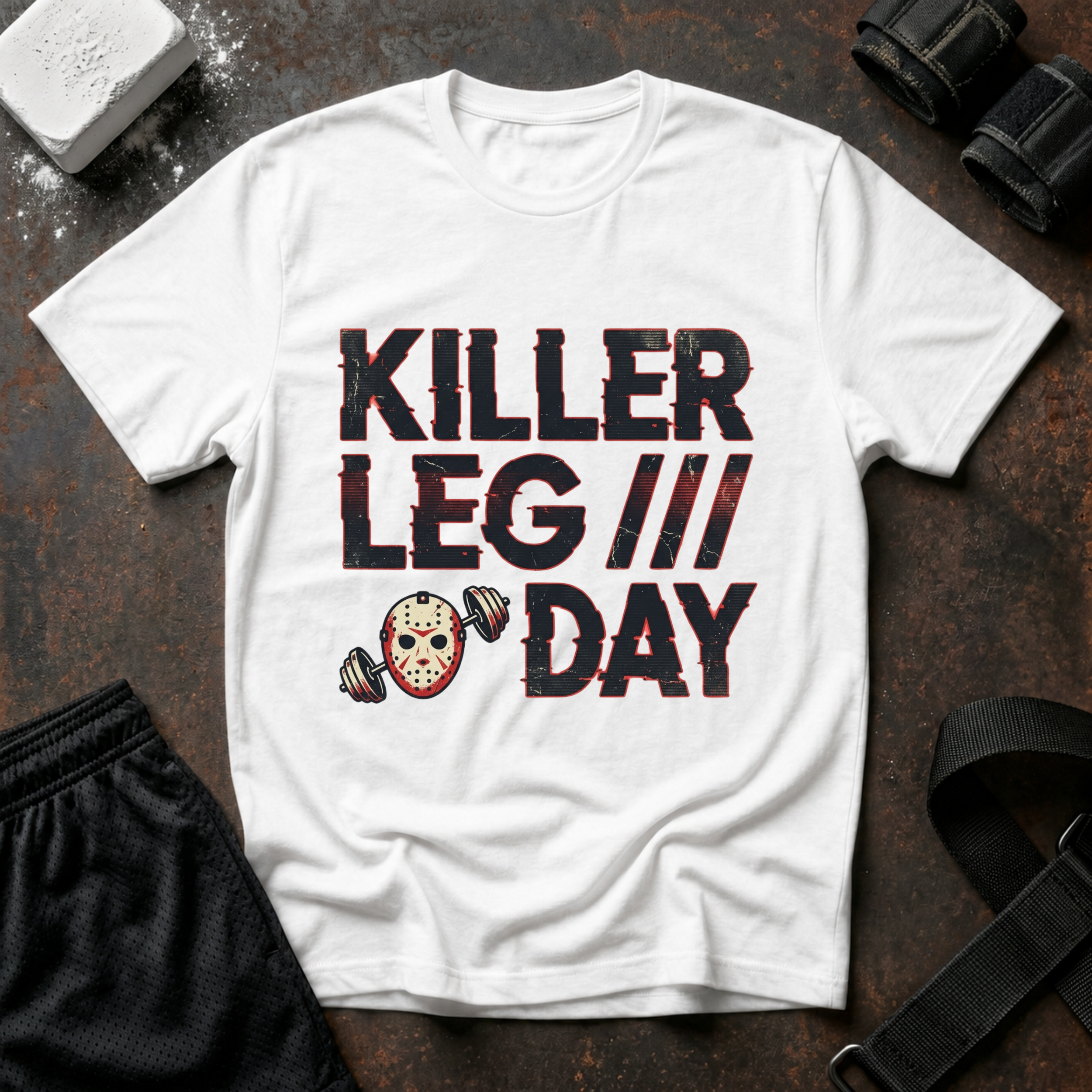 Killer Leg Day T-Shirt - Funny Gym Workout Fitness Tee