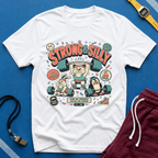 Strong & Silly T-Shirt - Cute Weightlifting Fitness Tee