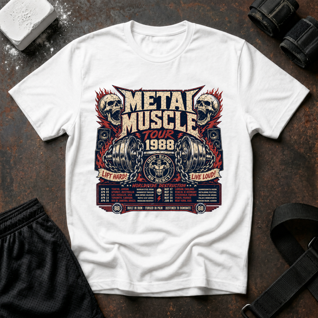 Metal Muscle Tour 1988 T-Shirt