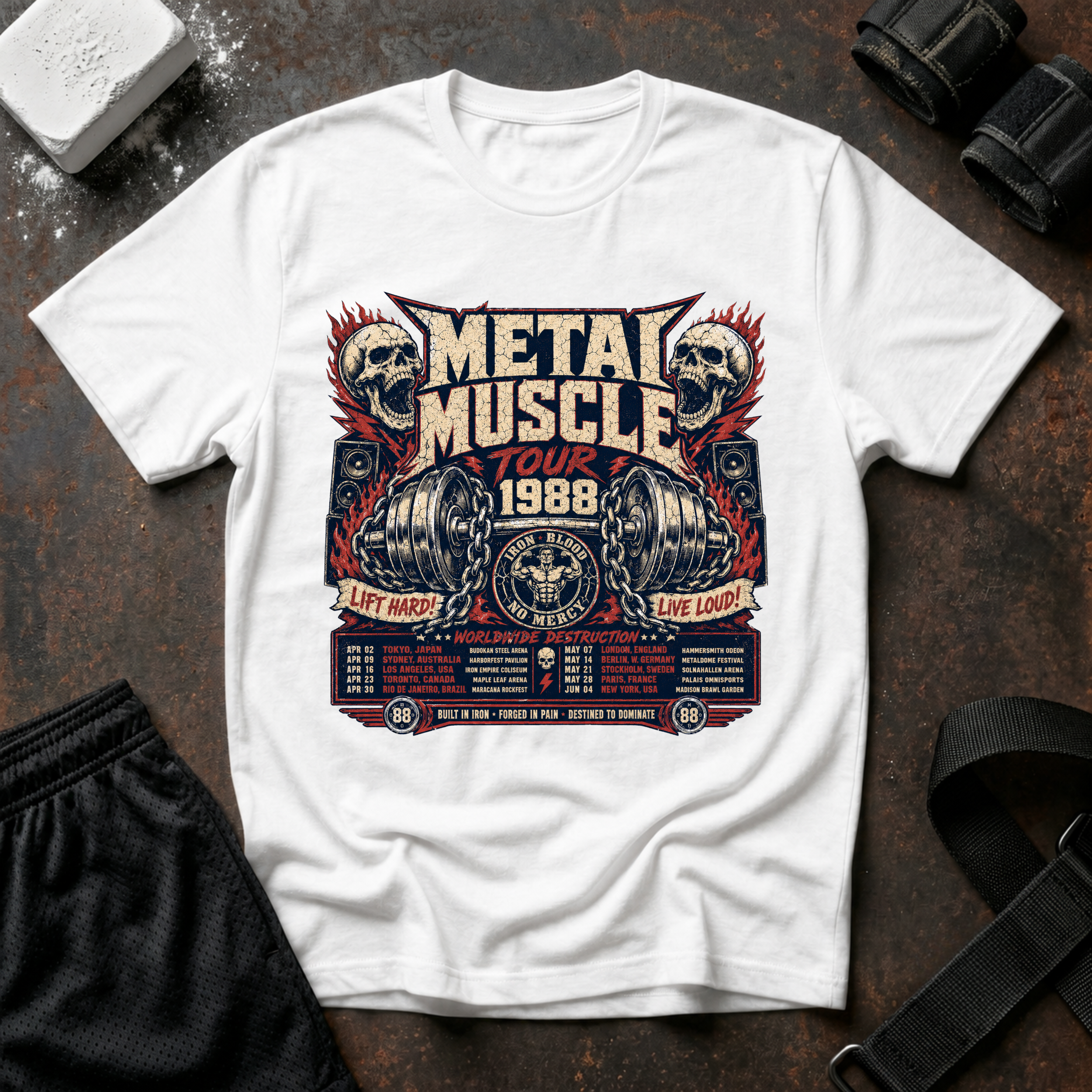 Metal Muscle Tour 1988 T-Shirt